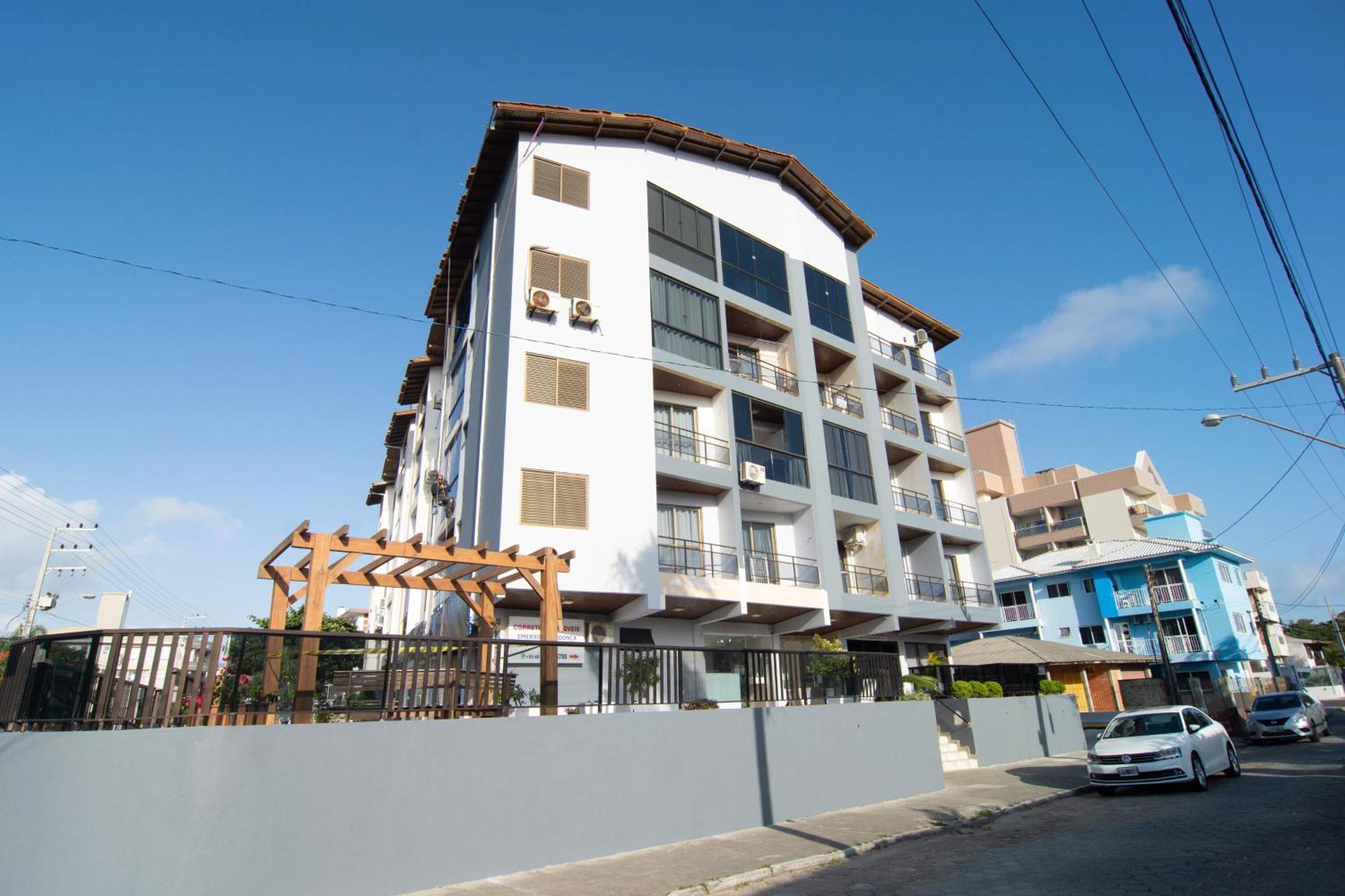 Ferienwohnung 1 Quadra Da Praia, 3 Quadras Da Av Nacoes Jz5206 Florianópolis Exterior foto